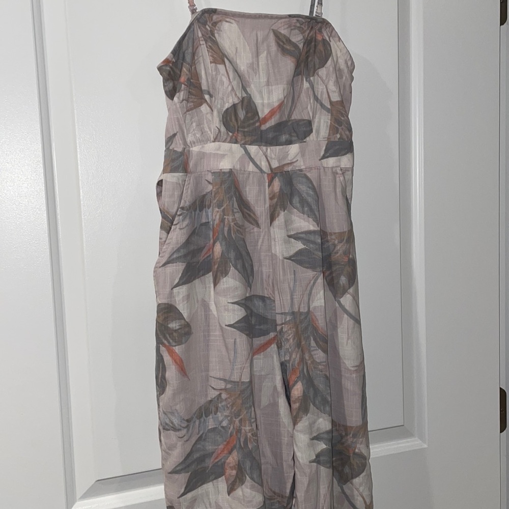Floral print jumpsuit